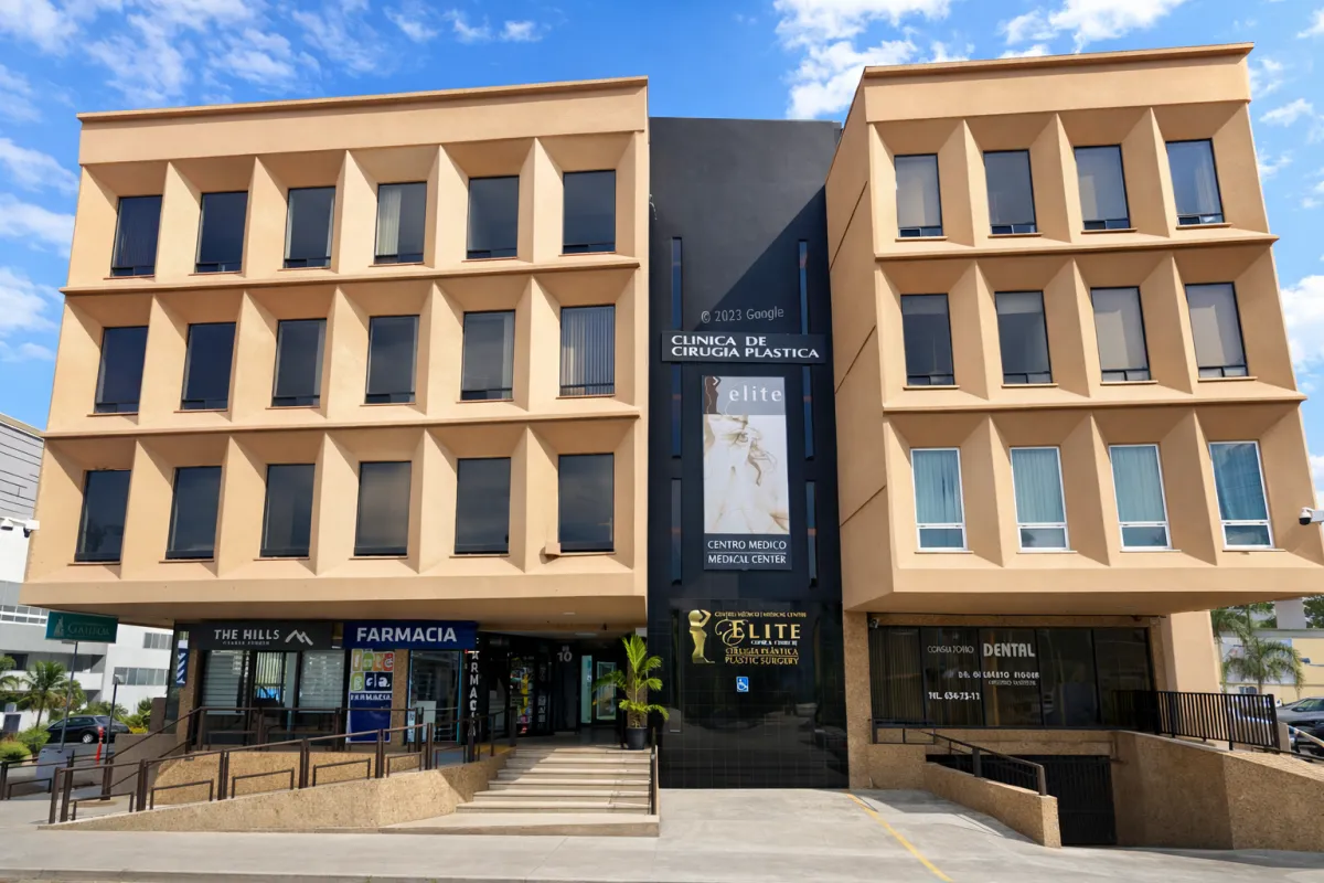 Dr. Caloca's office and clinic where he performs gynecomastia (breast reduction surgery)