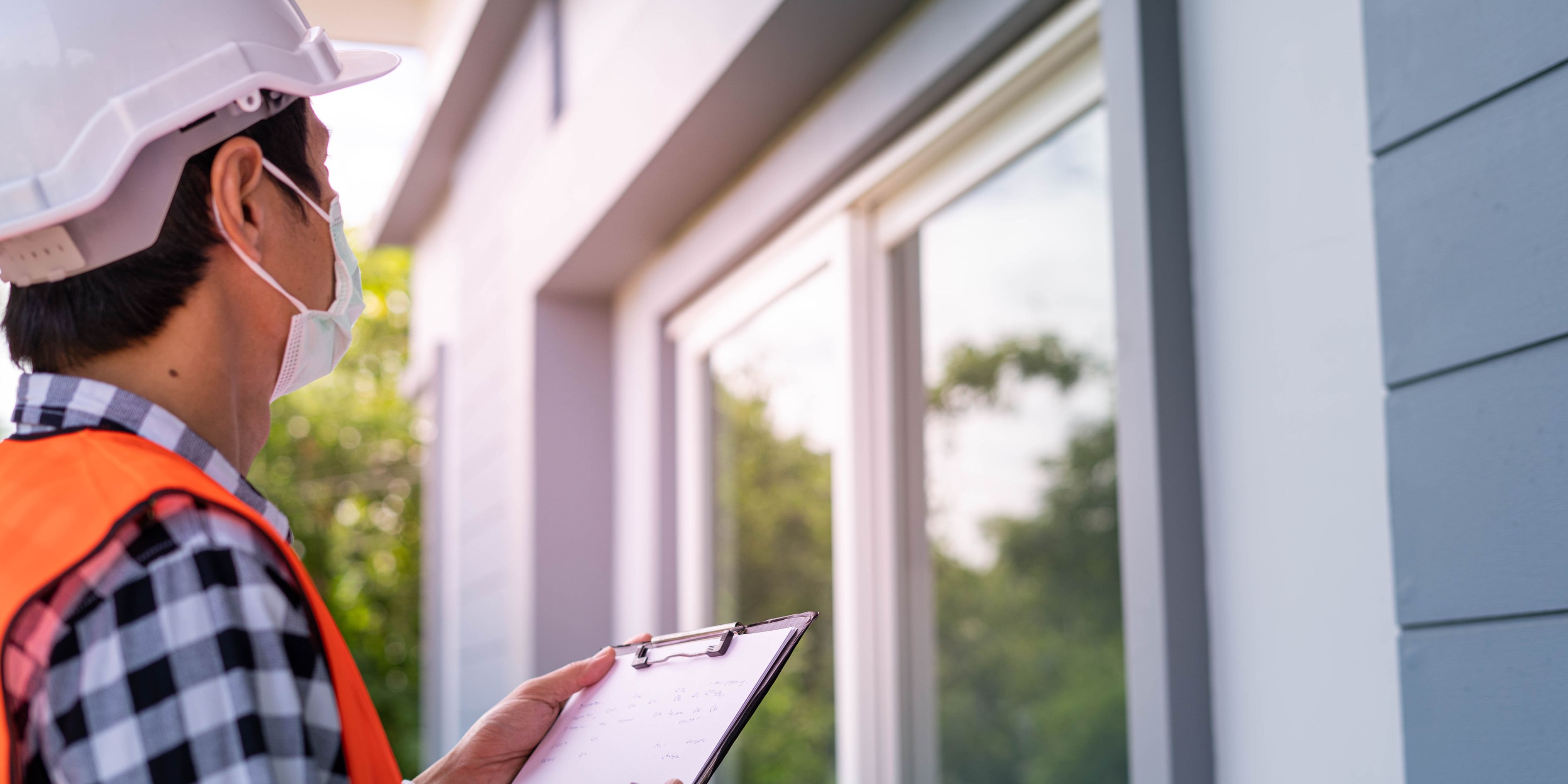 home inspector reviewing a property in Colorado Springs during buyer inspection process