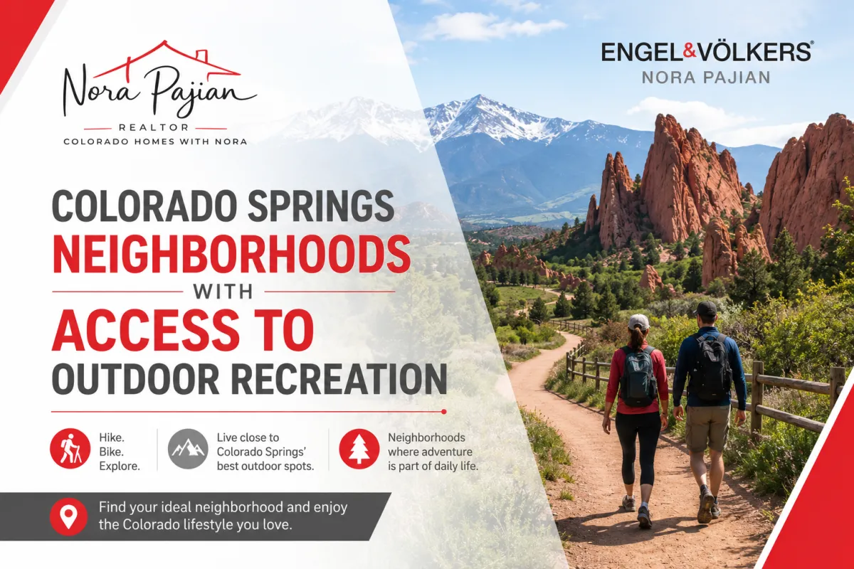Colorado Springs Neighborhoods With Access to Outdoor Recreation