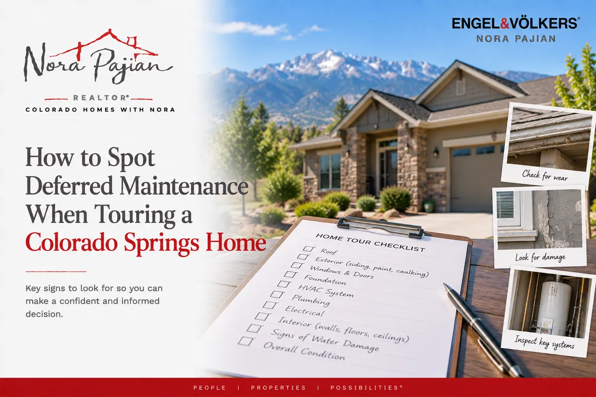 How to Spot Deferred Maintenance When Touring a Colorado Springs Home
