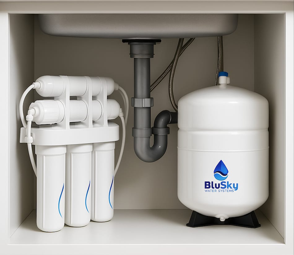 Home Water Filtration System by Honest Water Co., stock photo portrait