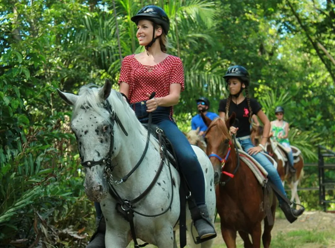 1-Hour Rainforest Horseback Ride, Encanto Puerto Rico, Jaded Realty Group, Puerto Rico, shorefront villas, vacation rentals,  exclusive travel club, San Juan, Rincon, Manati