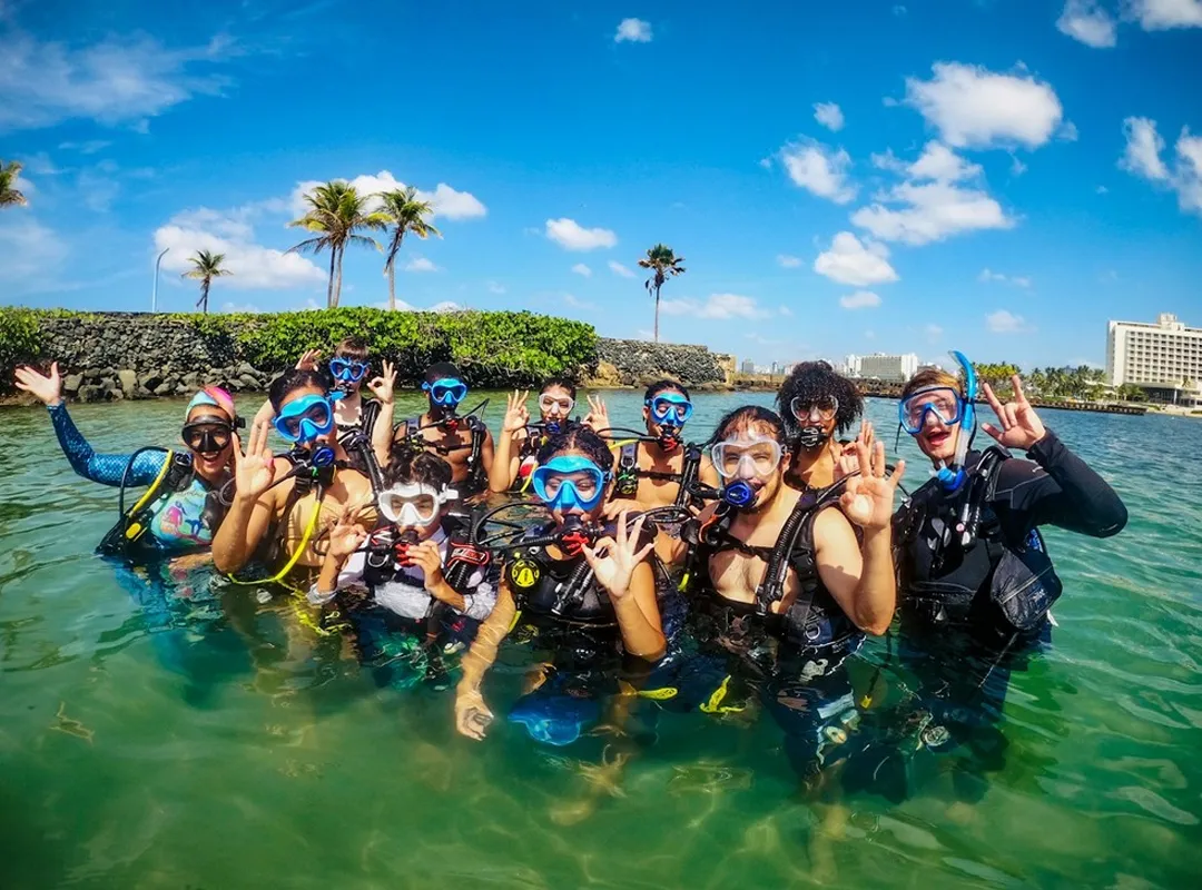 Discover SCUBA Dive (beginner experience) 3 hours, Encanto Puerto Rico, Jaded Realty Group, Puerto Rico, shorefront villas, vacation rentals,  exclusive travel club, San Juan, Rincon, Manati