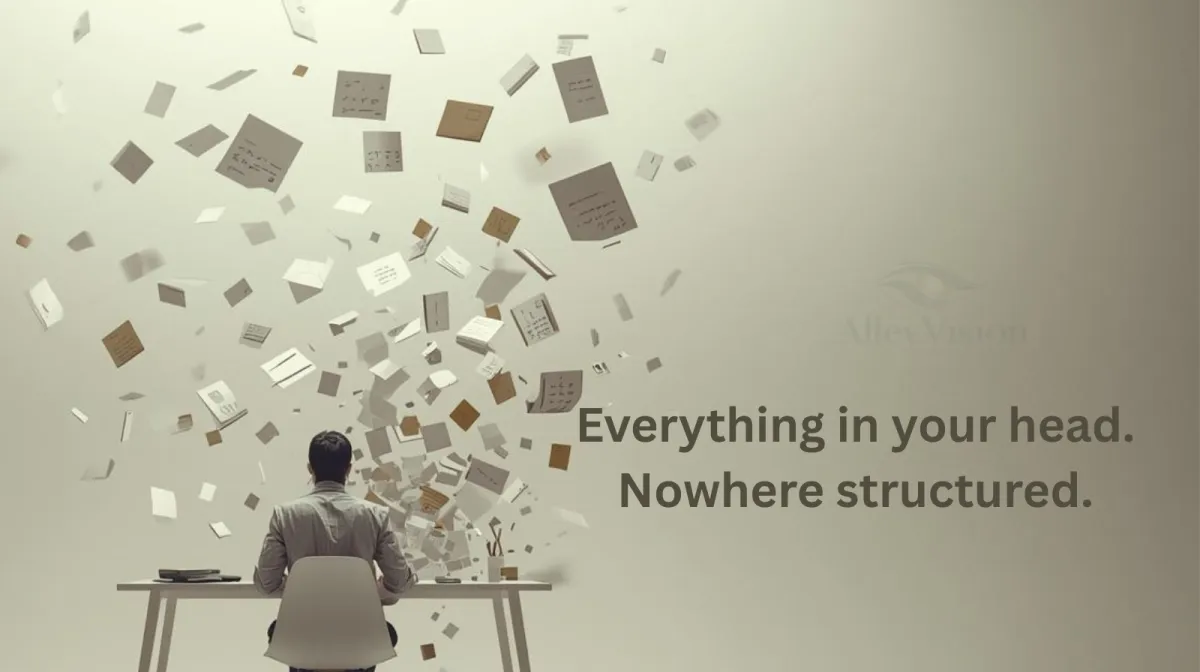 AirLight Notebook floating side view