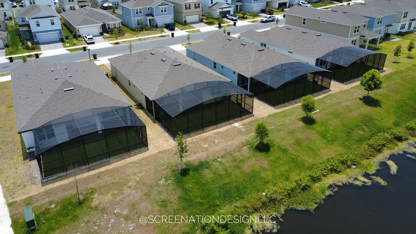 Pool enclosure and paver project in Deltona Florida