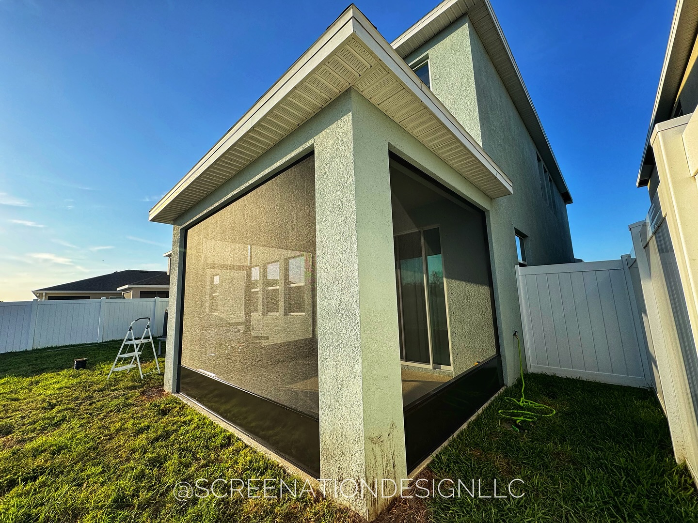 High end screen enclosure project in Mount Dora FL
