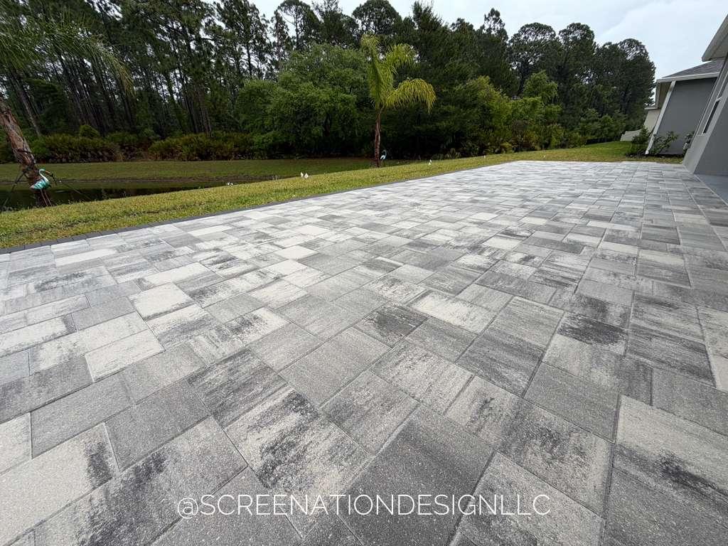 Custom Paver Patio Installation In Orlando Florida