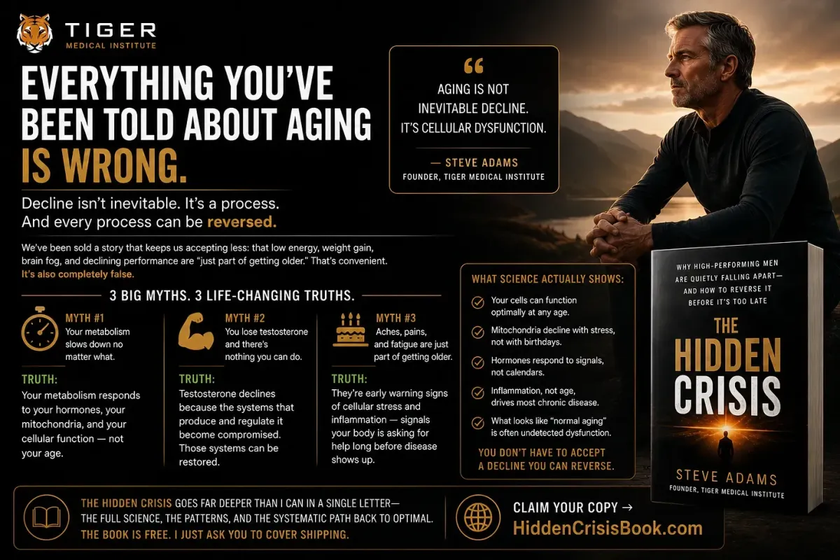Everything you’ve been told about getting older is wrong.