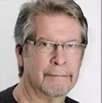 Portrait of man with glasses giving testimonial about reliable business partnership.