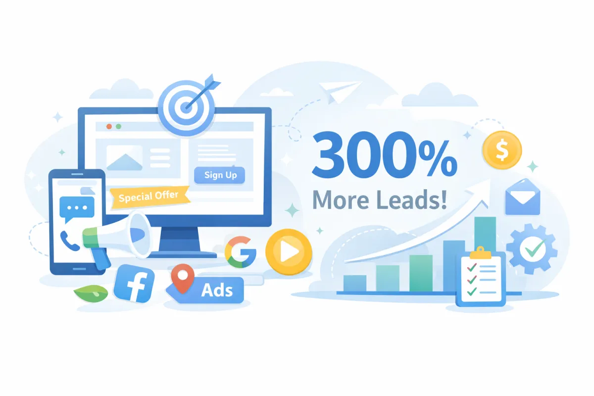 How We Helped a Local Business Increase Leads by 300%