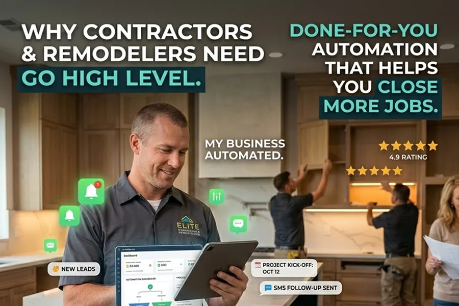 Contractors and Remodelers Need Go High Level