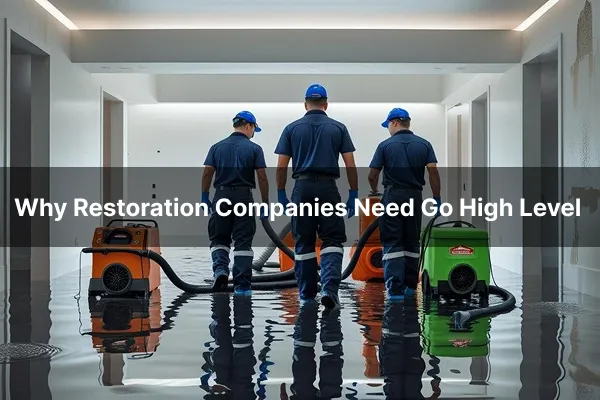 Why Restoration Companies Need Go High Level