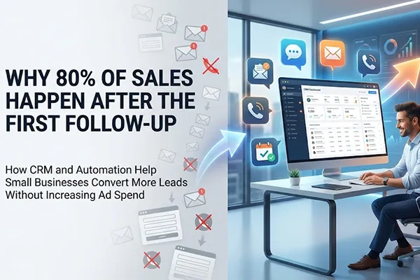 Why 80% of Sales Require Multiple Follow-Ups And Why Most Small Businesses Miss Out