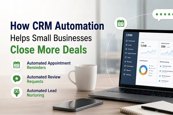 How CRM Automation Helps Small Businesses Close More Deals