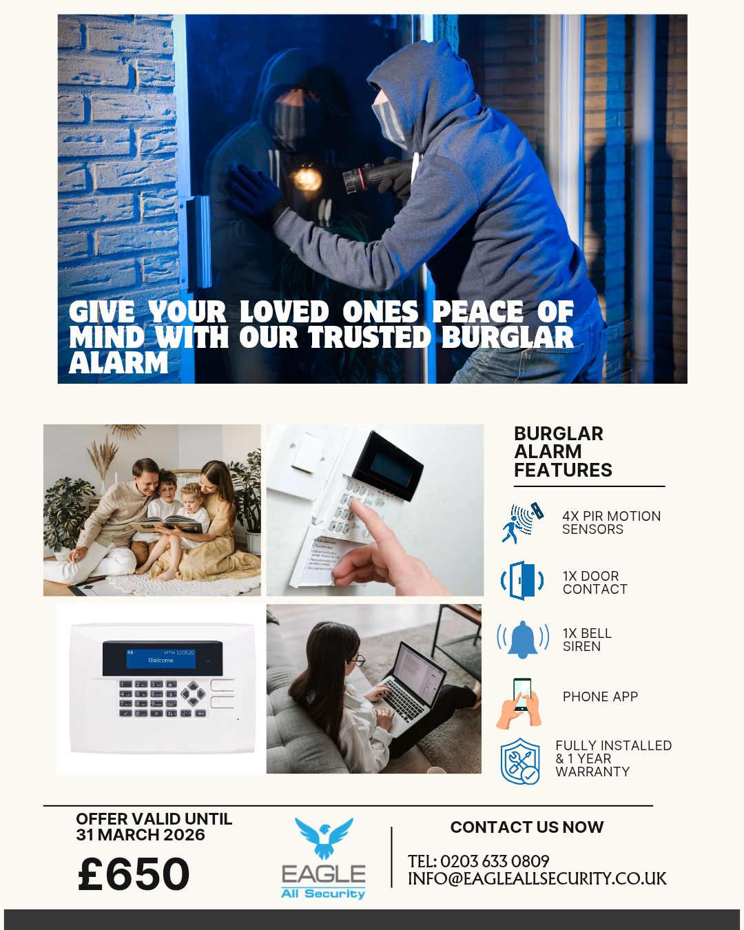 Burglar Alarm System in Enfield