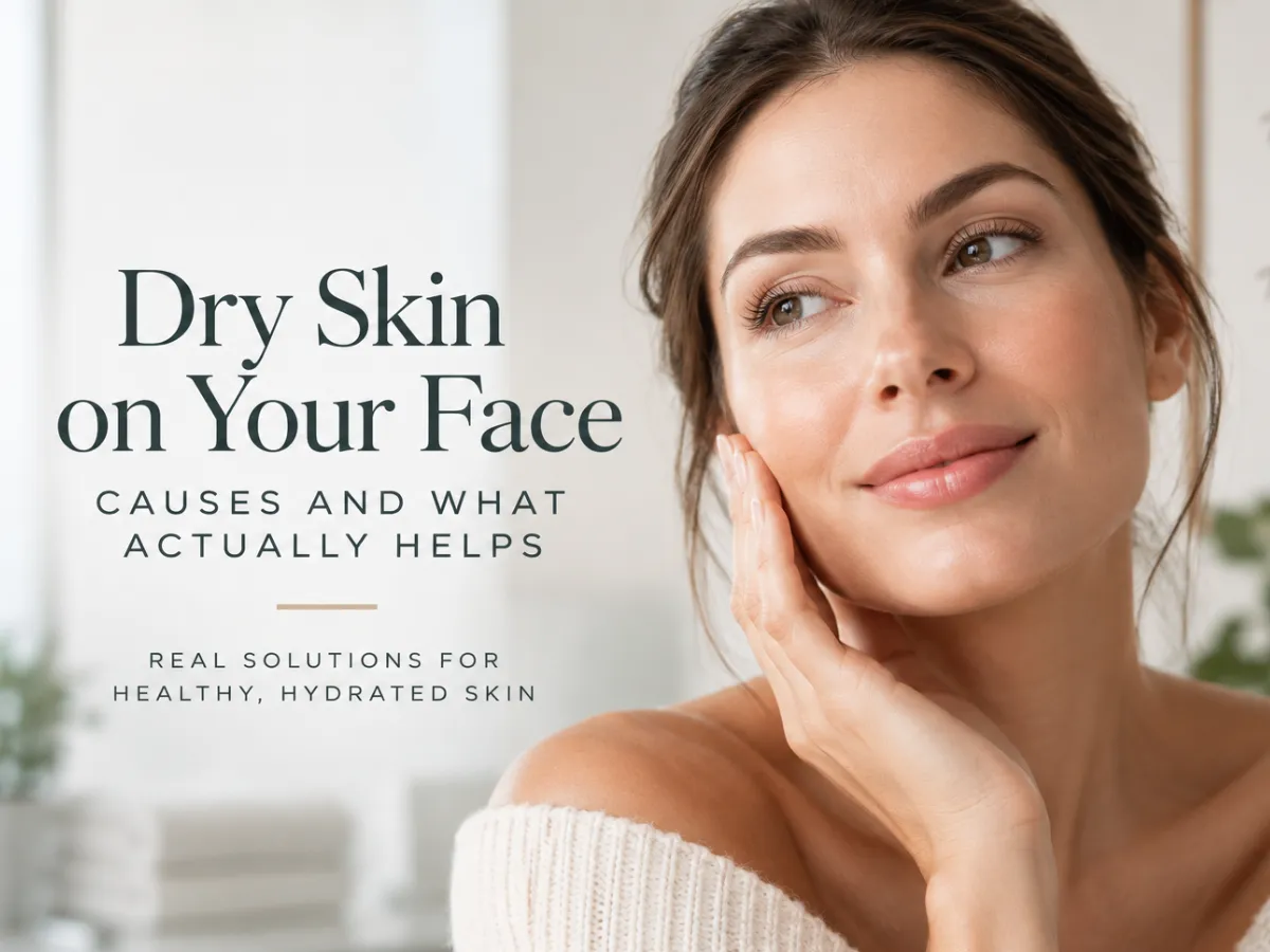 Dry Skin on Your Face: Causes & What Helps | Treuvis