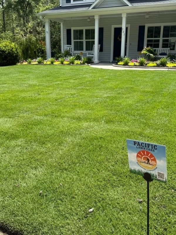 core aeration service by pacific lawn care