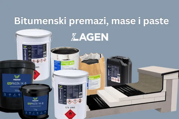 Bitumenski premazi, mase i paste – razlika, primena i izbor proizvoda