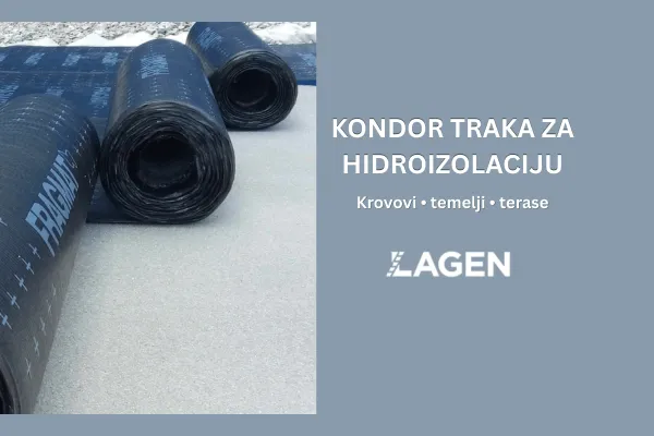 Kondor traka – primena, vrste i cena hidroizolacije