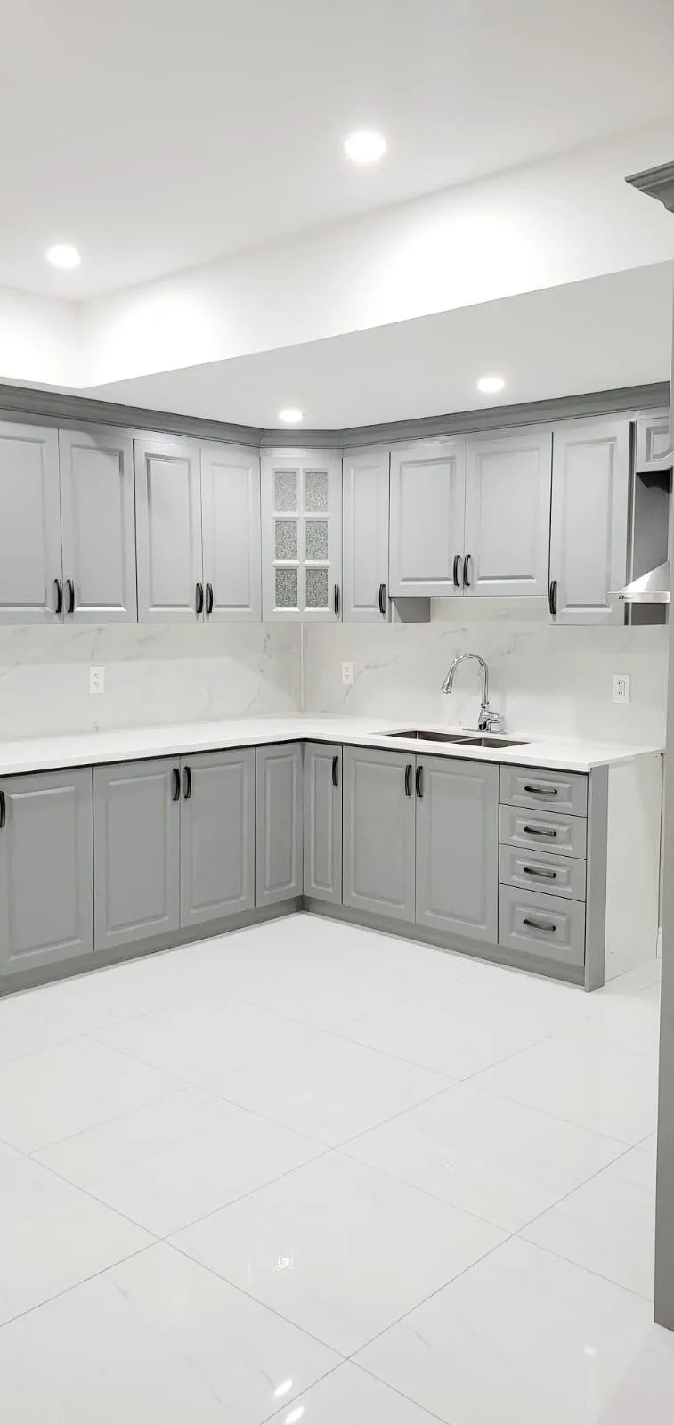 Rising Hill finished basement kitchen project
