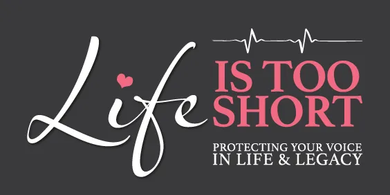 Life is too short to sweat about death | Protecting your voice in life & legacy