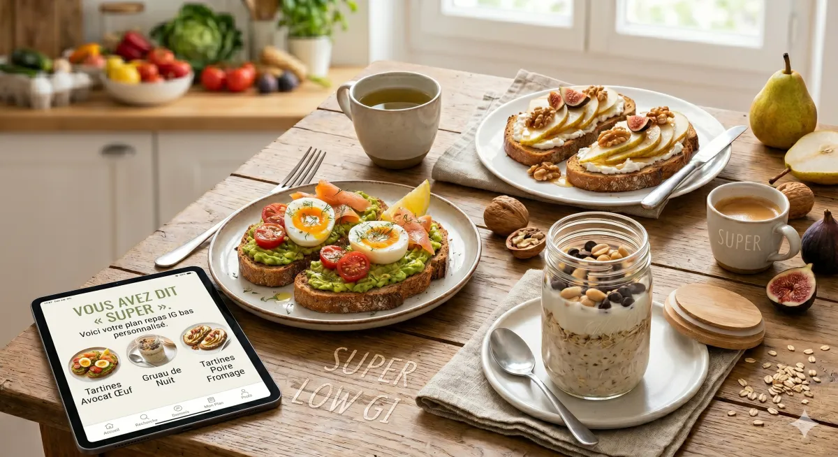 3 petits-déjeuners IG bas gourmands à faire soi-même