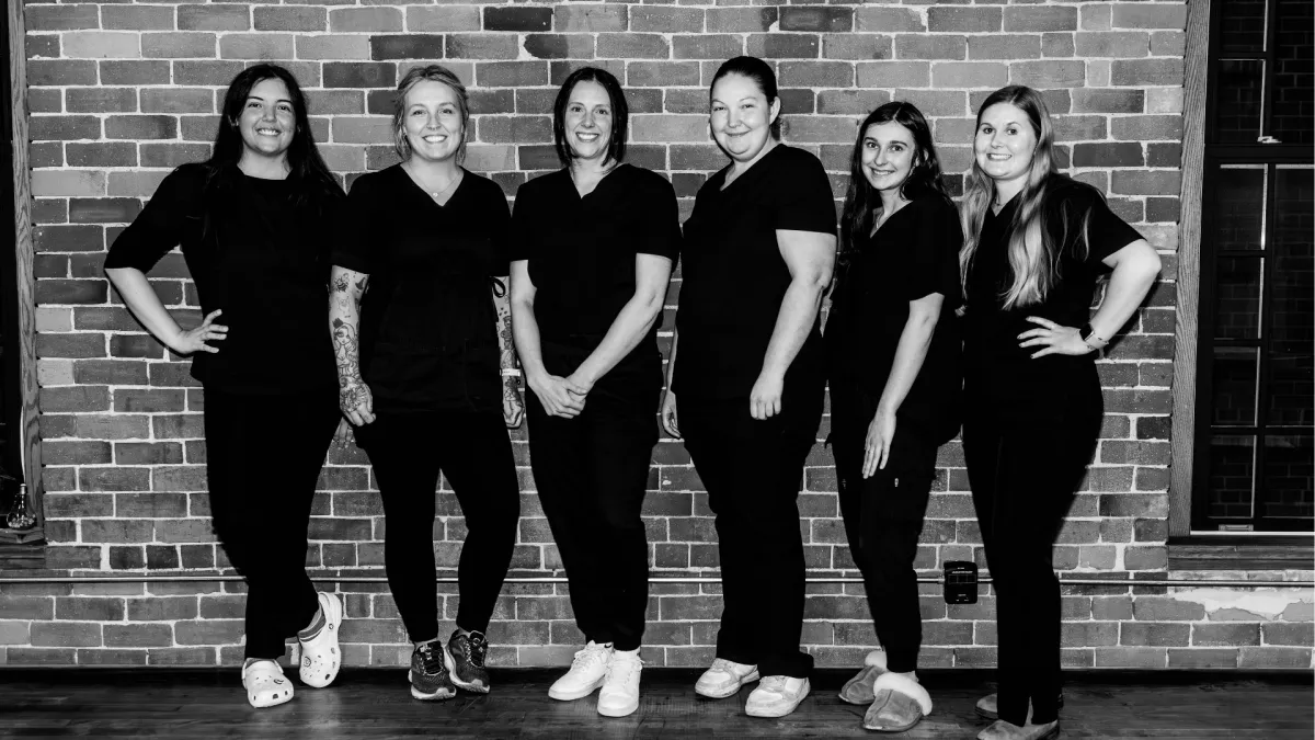 DayMaker Cleaning Co. cleaners group photo inside the office – Saint John NB