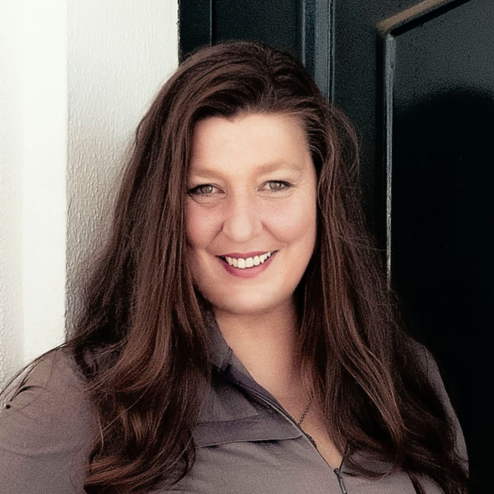 Portrait of Anke Herrmann, co-founder of Loving Dogs