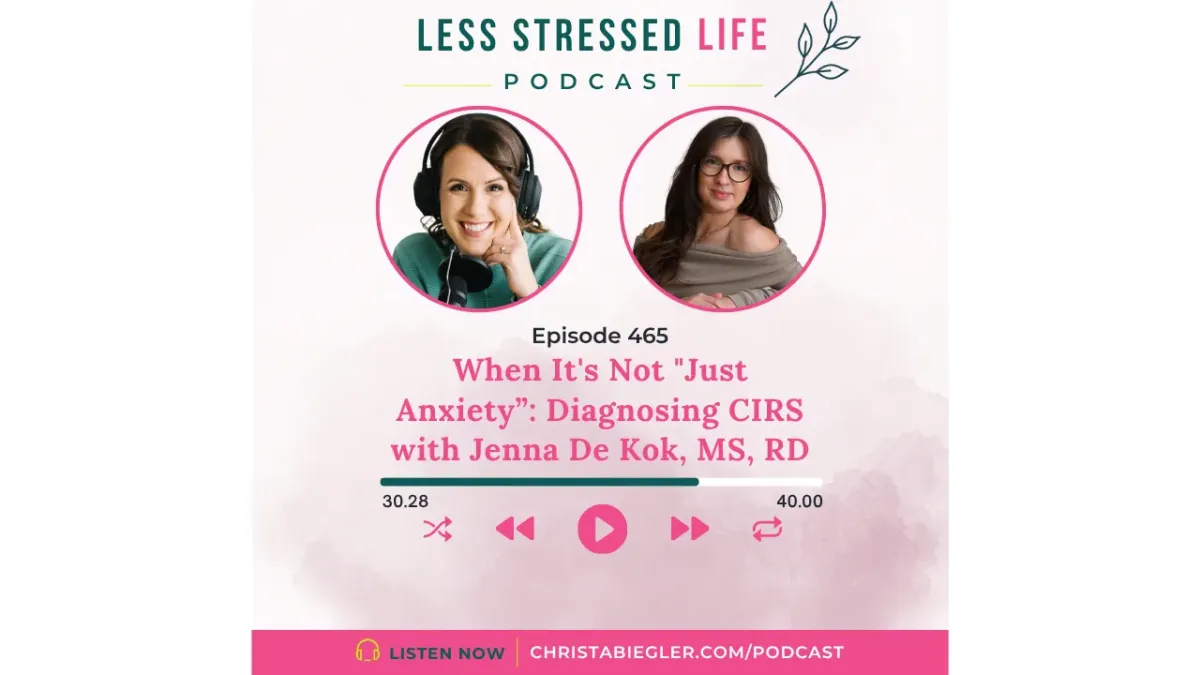 When It's Not "Just Anxiety”: Diagnosing CIRS with Jenna De Kok, MS, RD