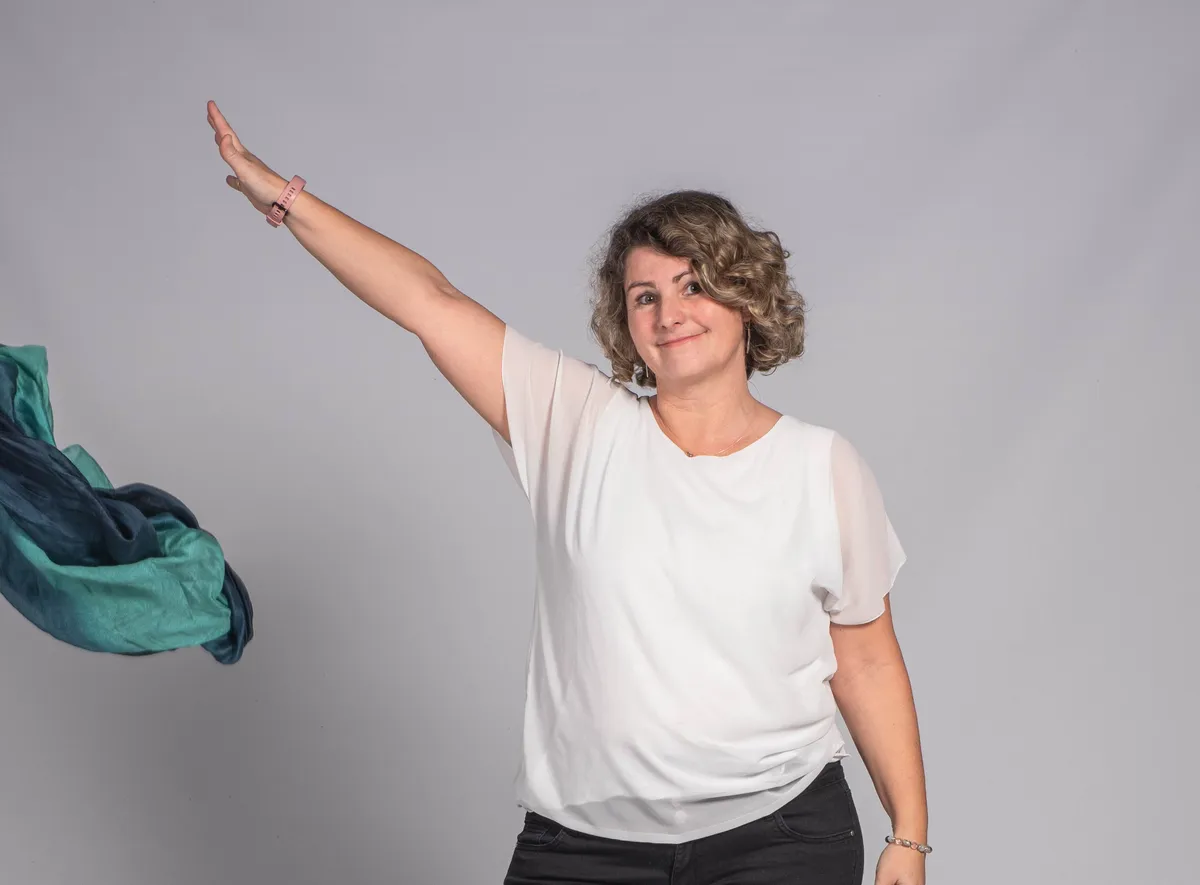Professional confident portrait of a woman