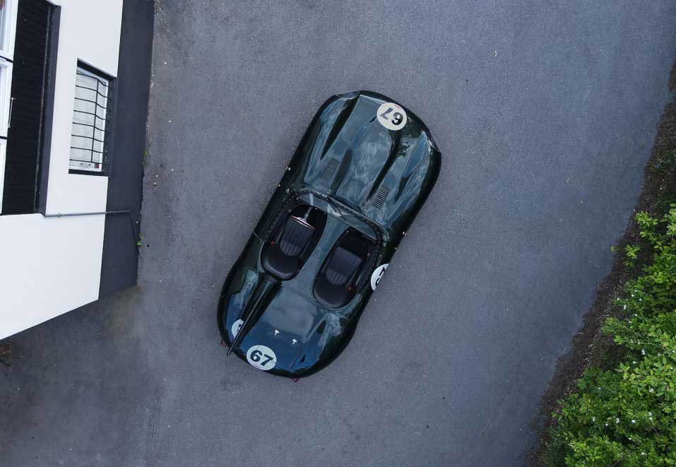 Jaguar d-type replica - from garage to glory