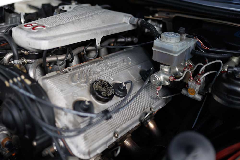 alfa romeo 6 cylinder engine busso