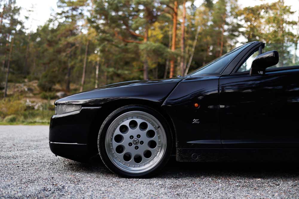 the profile of a Alfa Romeo RZ 
