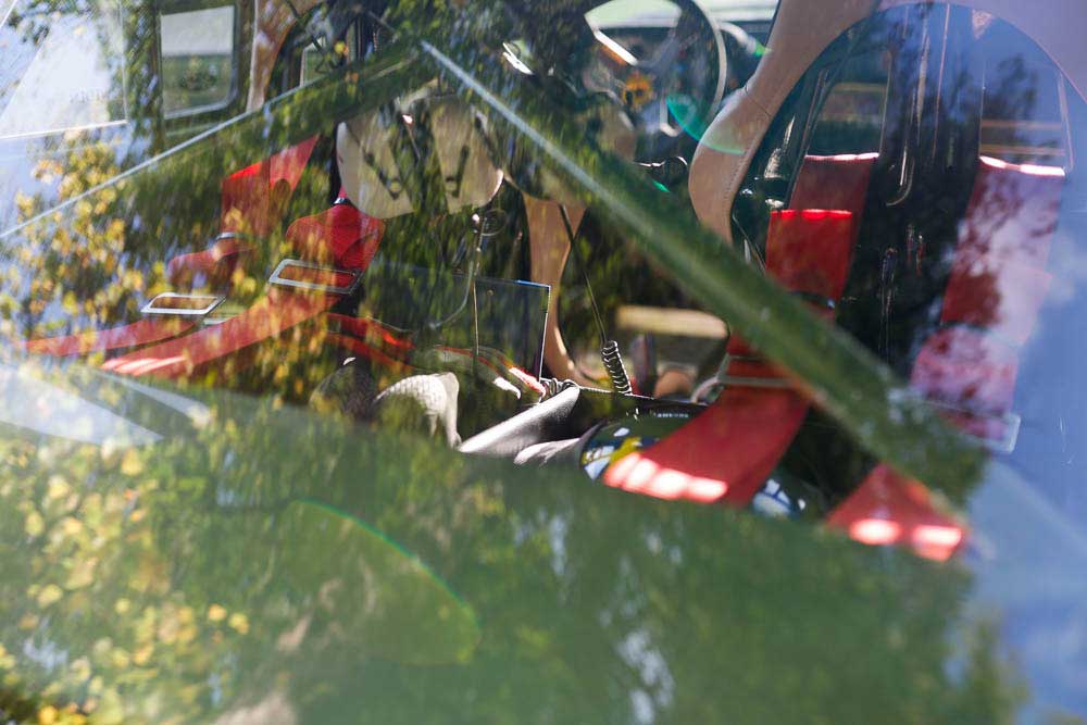 steeringwheel in a ford escort renovation 10970