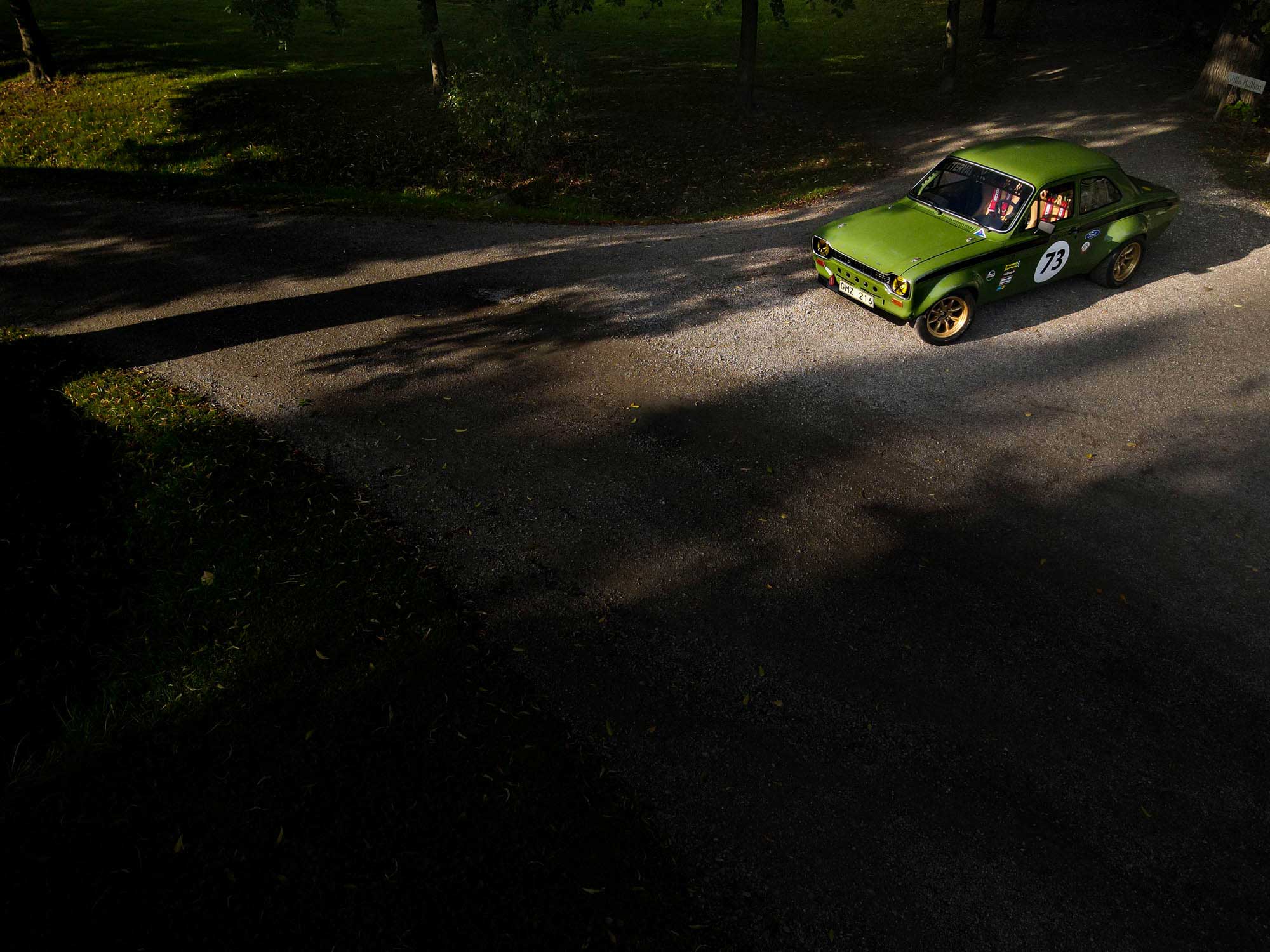 Ford Escort rally renovation