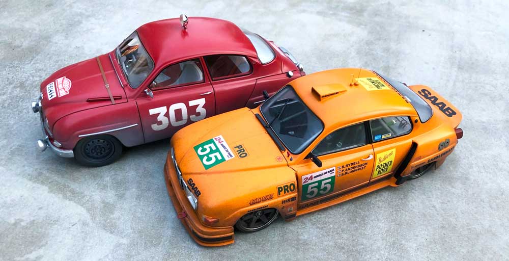 saab lemans orage resin - sandlund art