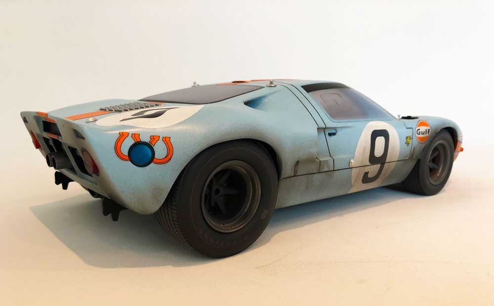 the weathering ford gt-40 scale 1:12