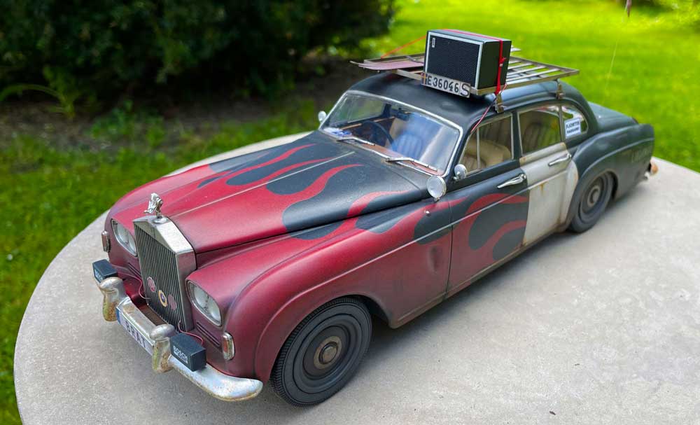 The greser Rolls royce