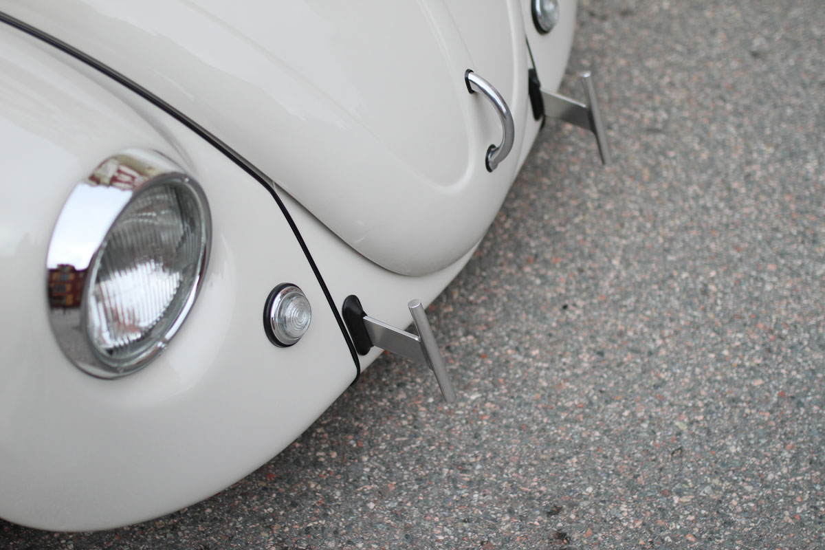 the front of a cal look beetle 
