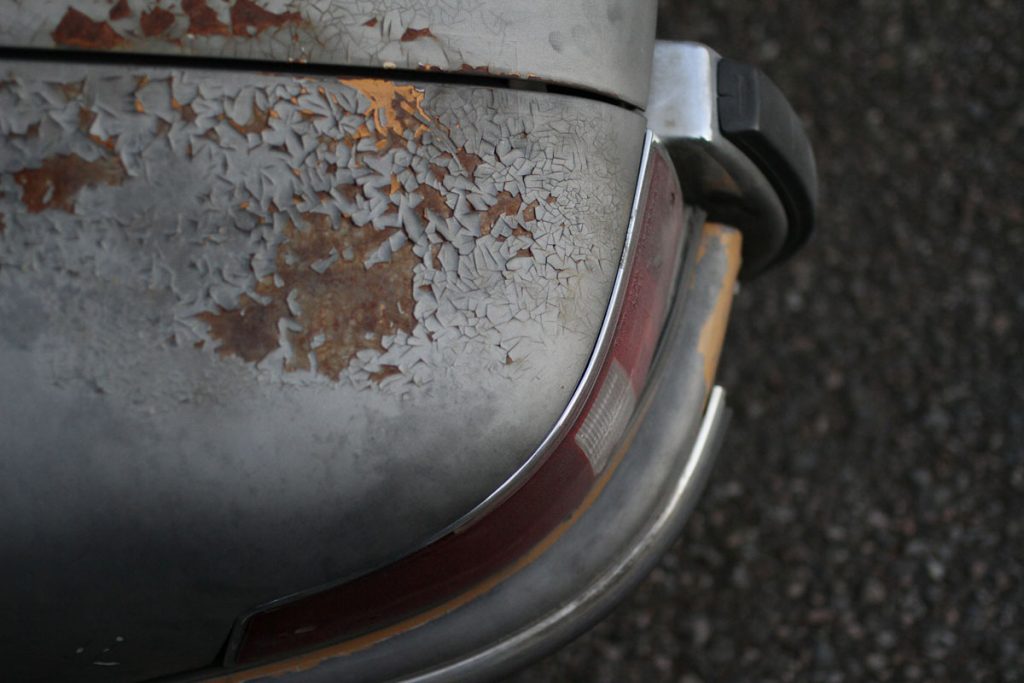 rusty 912 left rear behind