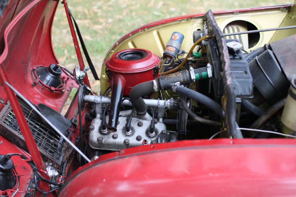the airfilter in the saab 96 