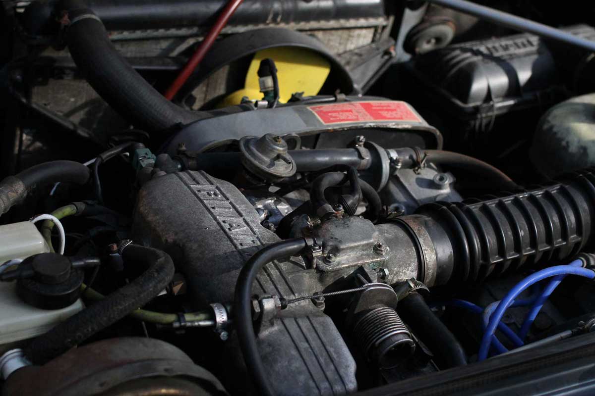 the engine in a fiat argenta 