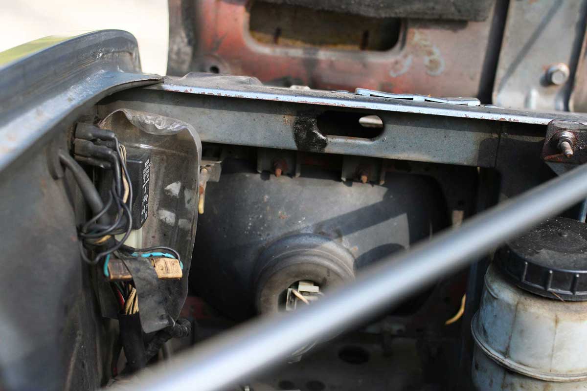 the fuel relay on a fiat argenta 