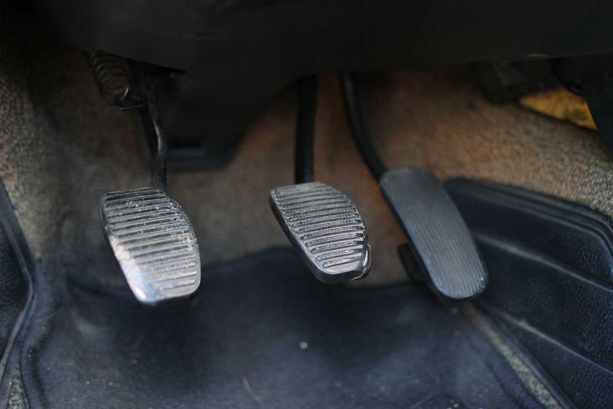 Fiat Argenta pedals 