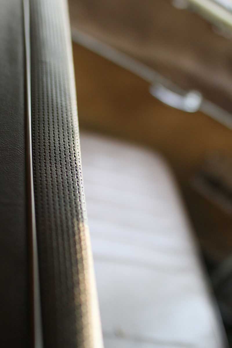 the seating in a kleinbus 