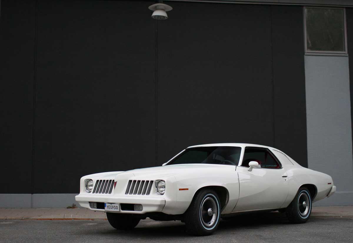 the pontiac grand am from the left 