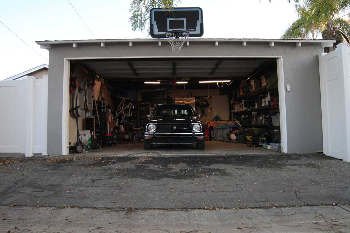 Honda Civic 1978 - restmod - in the garage