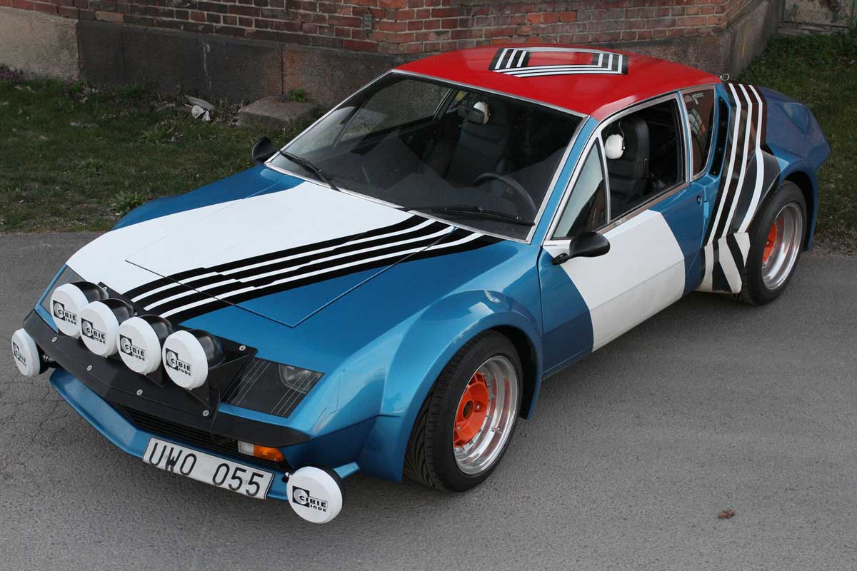 the rally version of the renault a310
