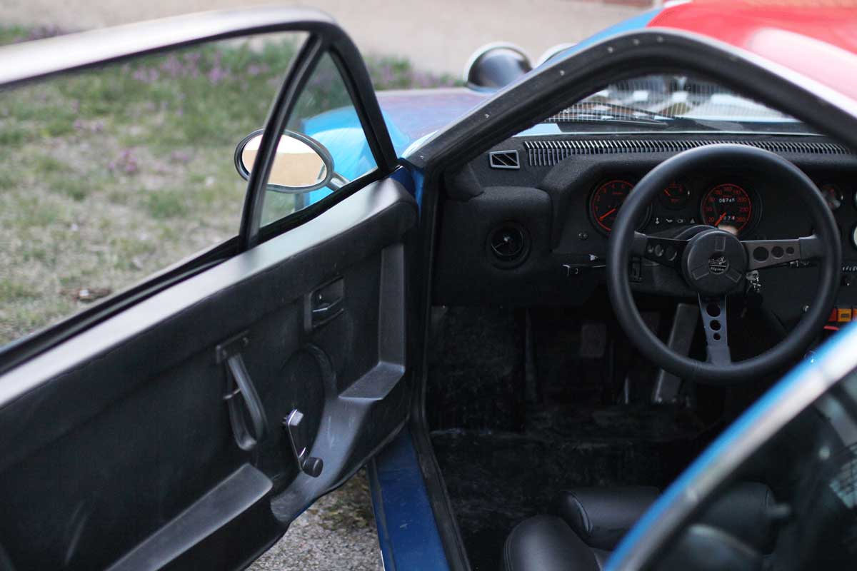 steeringwheel of the renualt alpine a310
