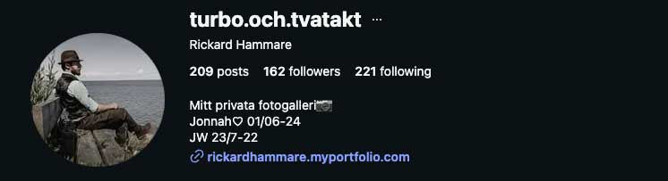 rickard hammare instagram